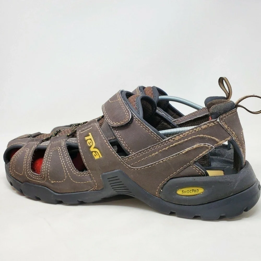 Teva Men's M Forebay Sandals Coffee Brown 1001116 Size 11